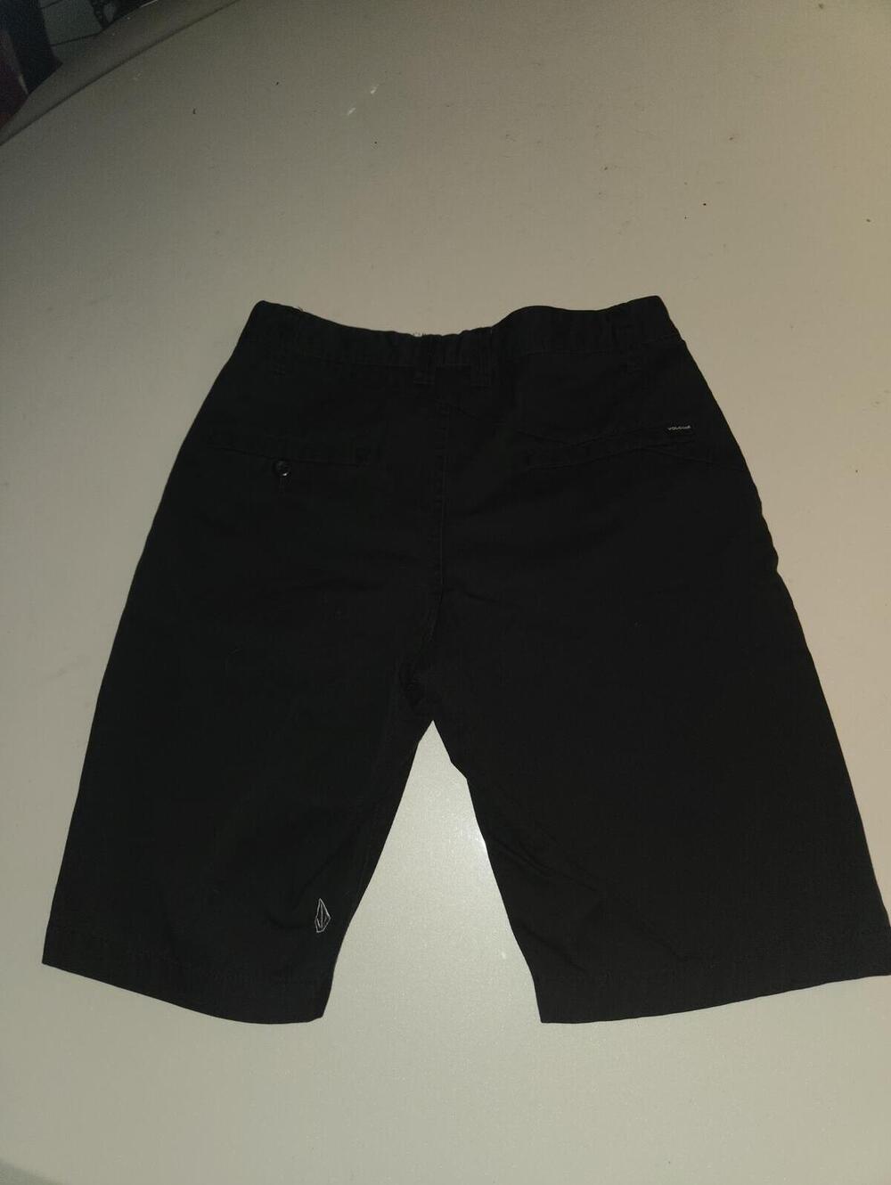 Volcom Stone True To This Black Casual Shorts MENS SIZE 28